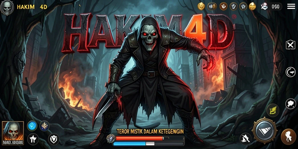 Gameplay HAKIM4D yang menakutkan dan mencekam
