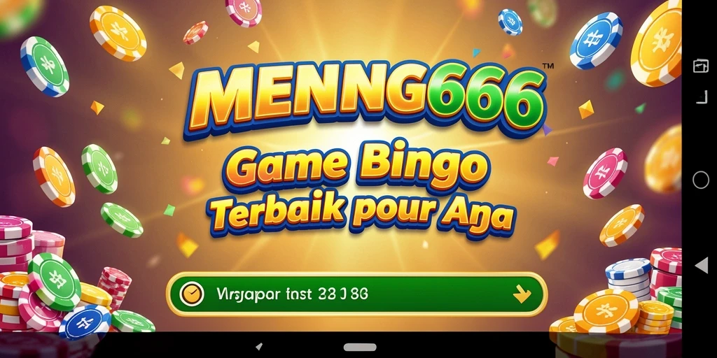 Tampilan menarik gameplay Bingo di MENANG666.