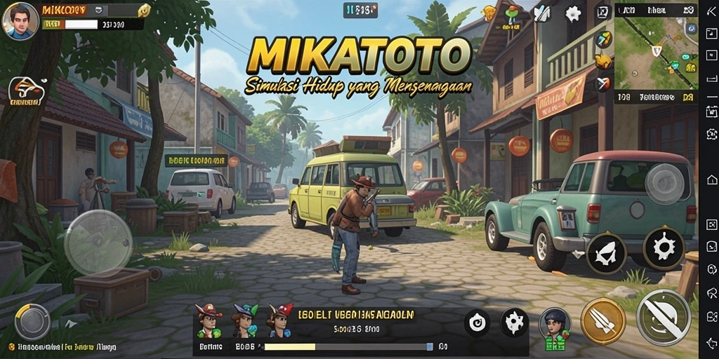 Tampilan gameplay menarik dan interaktif dari MIKATOTO.