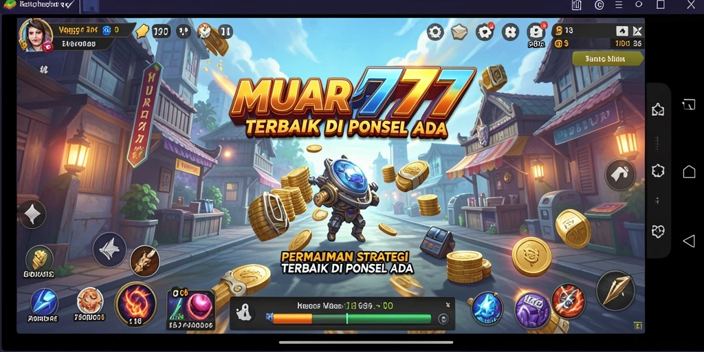 Screenshot gameplay MUARA777 dengan aksi luar biasa dalam merancang strategi.