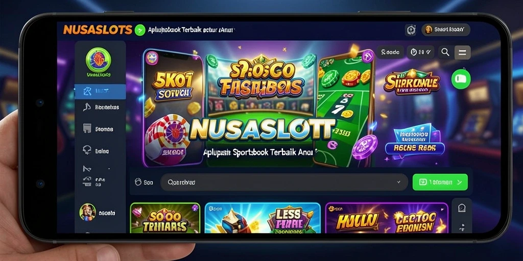Screenshot NUSASLOTS menampilkan gameplay taruhan olahraga yang menarik.