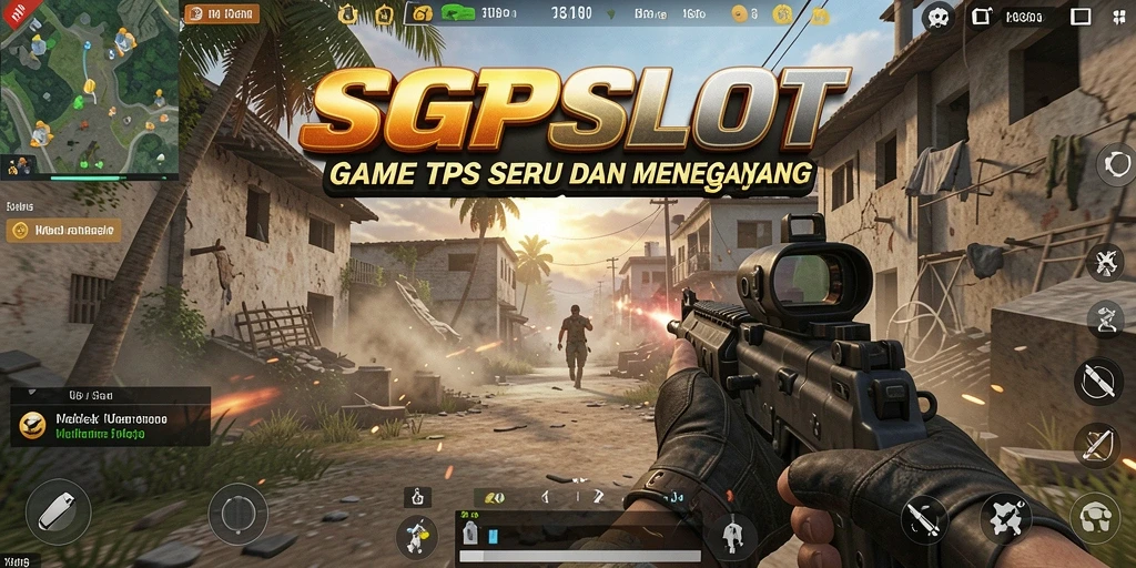 Screenshot menampilkan aksi intens dalam permainan TPS.